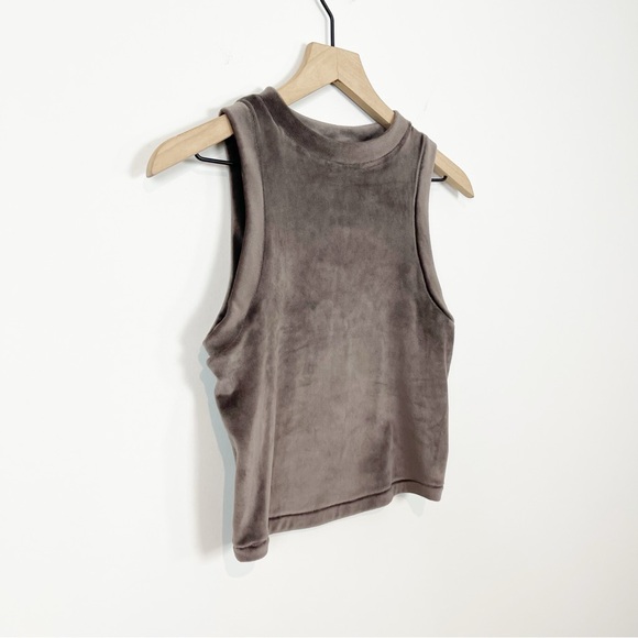 Skims Velour Crew Neck Tank Top - Picture 6 of 13